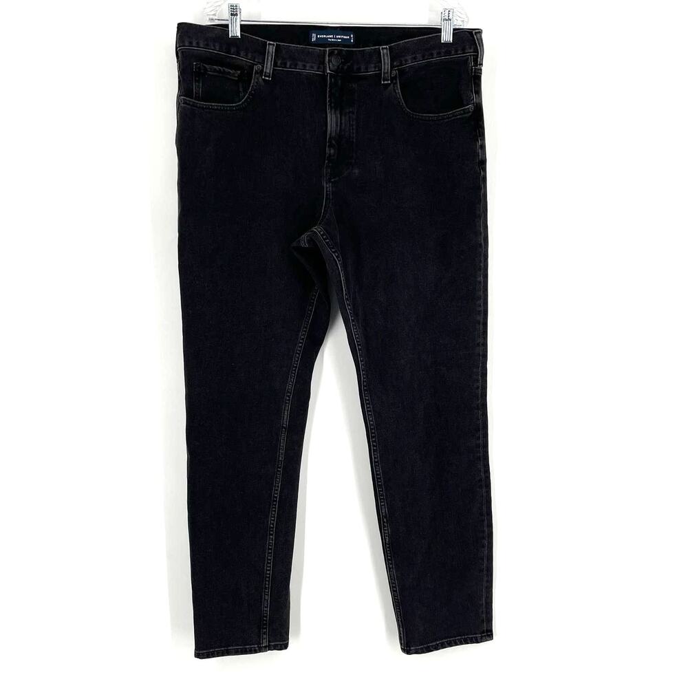 Everlane Uniform The Skinny Jean Black‎ Men's Size 38x30 NWOT